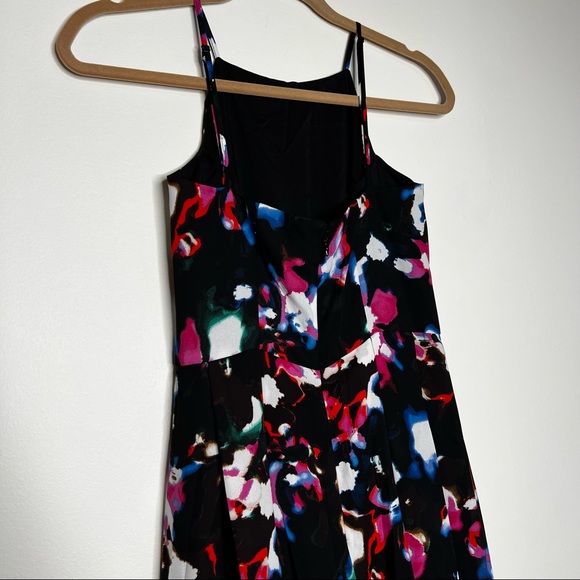 1. State Jumpsuit Romper Floral Culotte Black Colorful - Picture 7 of 13
